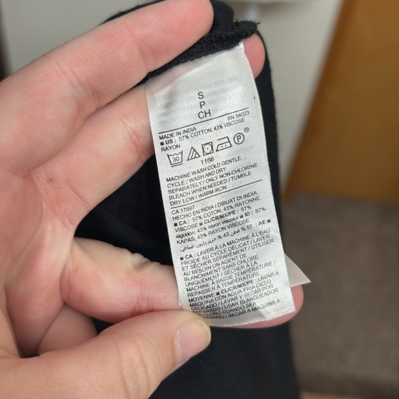 NWT Old Navy Black Long Sleeve Popover Tunic Size S - Picture 11 of 15